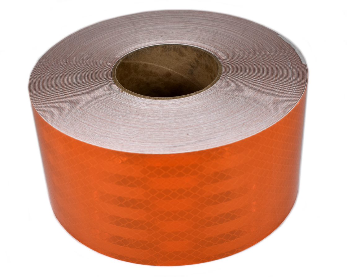 3M 57029 6" x 150' 3314M Orange Flexible Prismatic Reflective Tape - USA