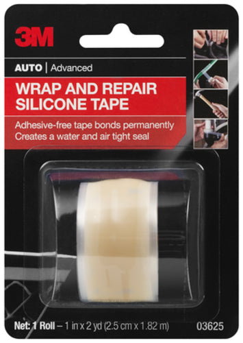 3M 03625 Wrap & Repair Silicone Tape 1" x 6'