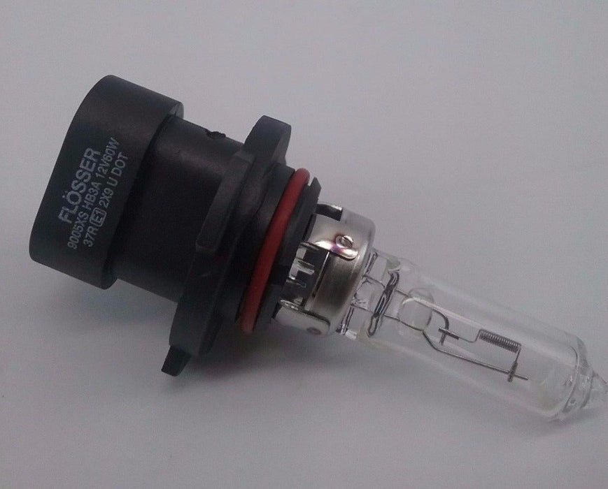 Flosser 9005XS Halogen Headlight Bulb - HB3 Straight Lamp - 12V 60 Watts