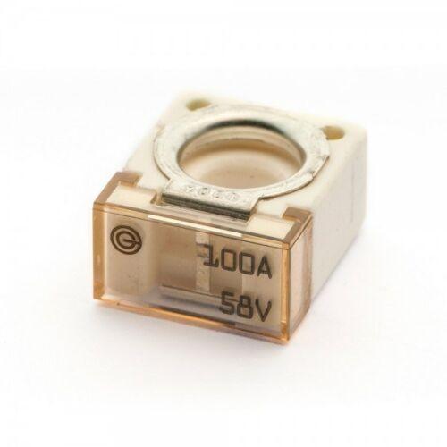 Flosser 9048100 Cube 100 Amp Ceramic Fuse - Repl ZCASE CBBF Type - Made in Europe