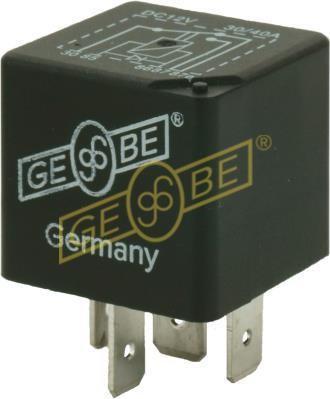GEBE 990621 5 Terminal Changeover Mini Relay with Diode 12V 30/40A - German Made