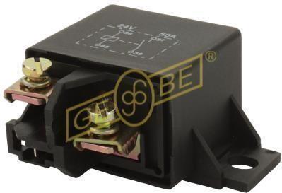 GEBE 990961 4 Terminal SPST NO Heavy Duty Relay 24V 50A - German Made