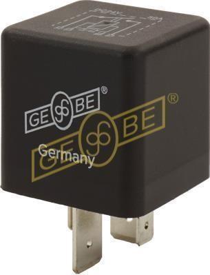 GEBE 991031 4 Terminal SPST Heavy Duty Sealed Resistor Relay 24V 50A - Germany