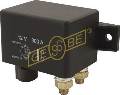 GEBE 991141 4 Terminal SPST NO Relay 12V 200/300 Amps - Made in Germany