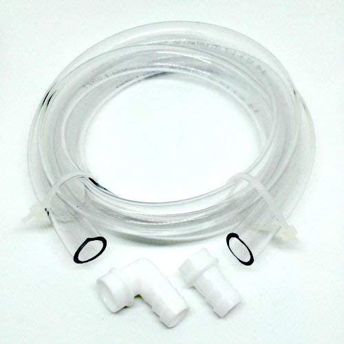 Fumoto FHOSE KIT 3/8"x3' Hose+Fittings for Quick Oil Drain Valves w/ 3/8" Nipple