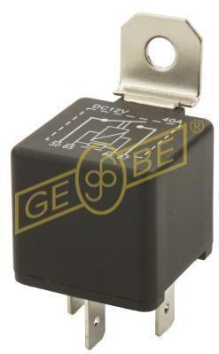 GEBE 993051 Mini Relay 4 Terminal SPST NO 12V 40A with Resistor Made in Germany