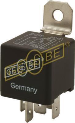 GEBE 993071 Mini Relay 5 Terminal SPDT 12V 40/30A with Resistor Made in Germany