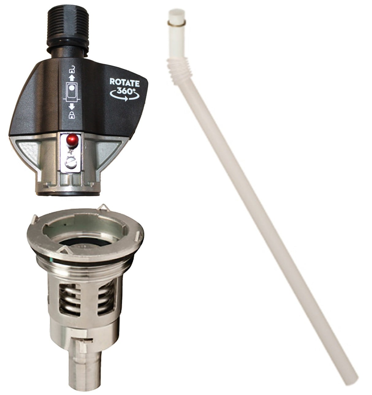 Piusi DEF Tote Connector Kit F17137000 RSV Valve F1891000A Connector F18229000 Downtube