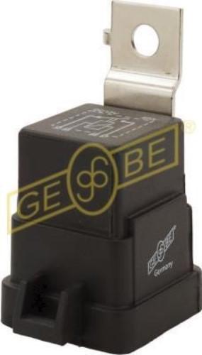 GEBE 994891 Skirted Changeover Relay 12V 30/40A 5 Terminal Resistor German Made