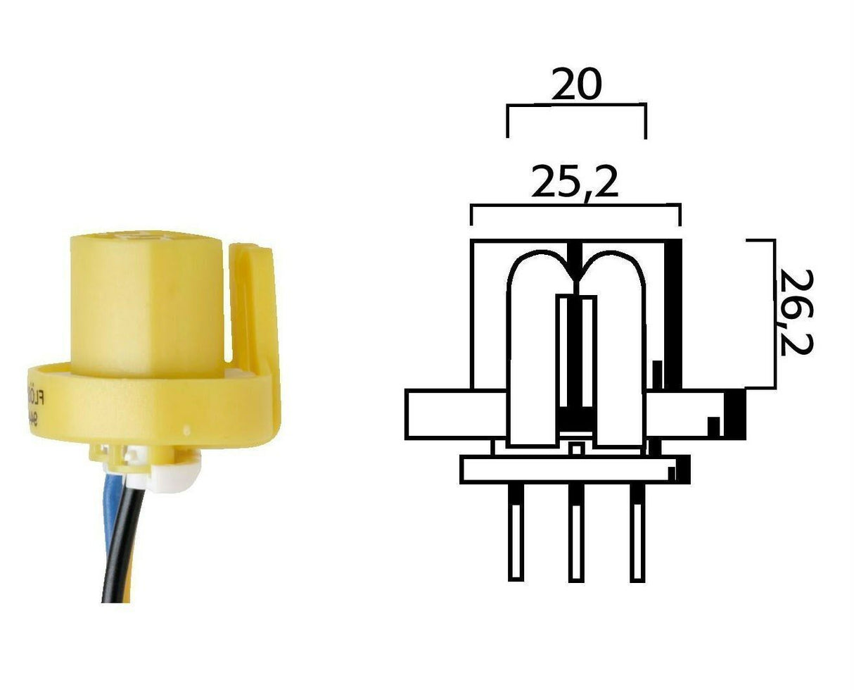 Flosser 9444 Socket for 9004 and 9007 Halogen