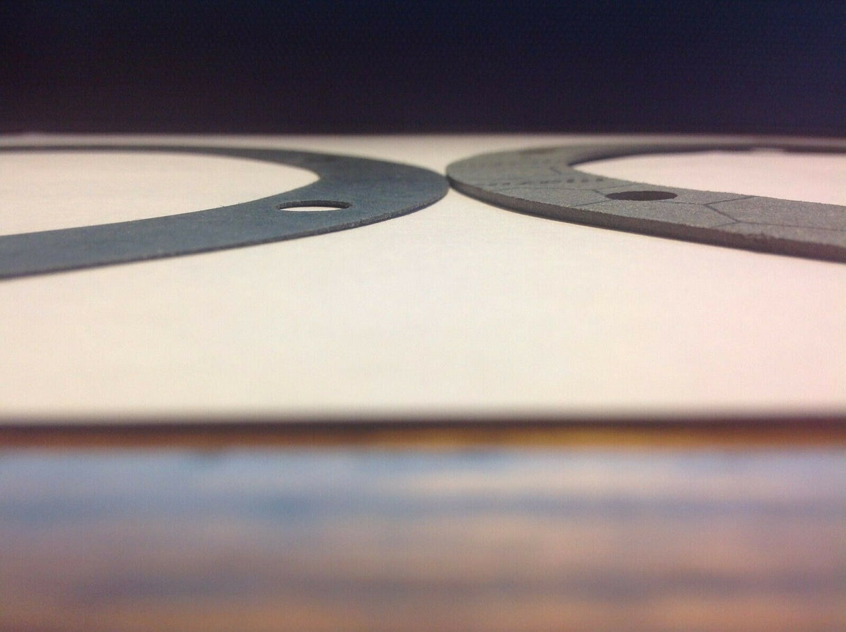 MVP - Four Six Hole Aluminum Truck Trailer Hubcap 5-1/2" Bolt Circle - USA Made Gasket