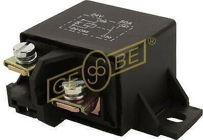 GEBE 990971 4 Terminal SPST NO Heavy Duty Relay with Diode 24V 50A - German Made