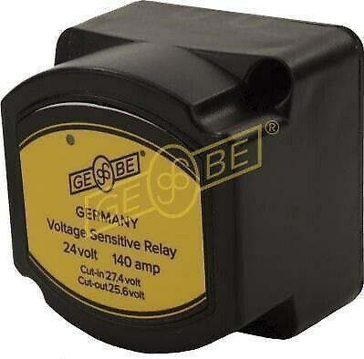 GEBE 991181 Battery Isolator Voltage Sensitive Relay 24V 140A - Made in Germany