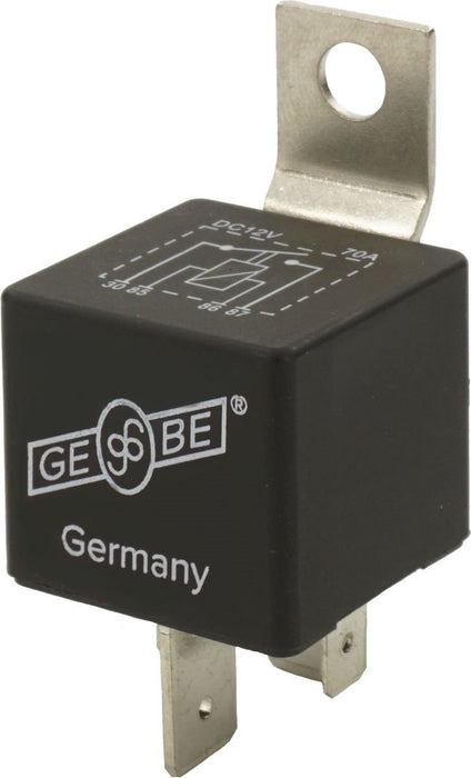 GEBE 990111 Heavy Duty Relay 12V 70 Amps 4 Terminal NO SPST Made in Germany