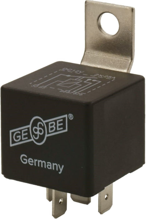 GEBE 992951 Mini Relay 12 Volts 40 Amps SPST Dual 87 Circuit - Made in Germany
