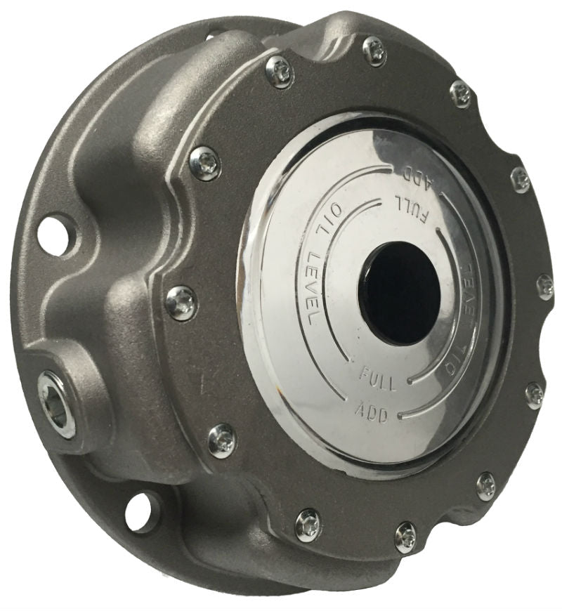 MVP Alum Low Profile Hubcap 6-Hole for Front Steer Axle-Replaces Stemco 343-4249