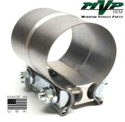 MVP 2" Aluminized Preformed Lap Joint Exhaust Clamp - JL20AA