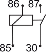 GEBE 990111 Heavy Duty Relay 12V 70 Amps 4 Terminal NO SPST Made in Germany