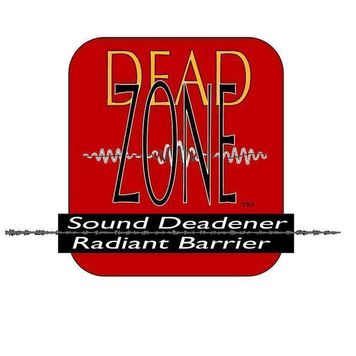 Dead Zone 5 Sheets Sound Deadening 50cmX70cm Alum Foil Wrap Butyl Rubber 80 Mil