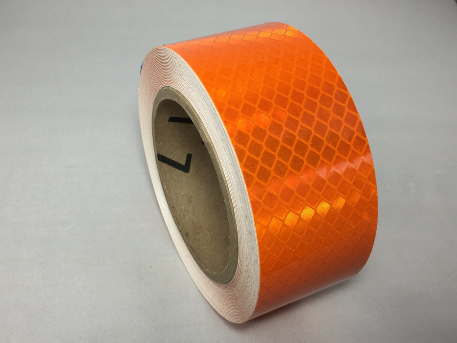 Orafol 2" x 150' Roll of 5900 Series Orange Reflective Tape - Genuine USA Made