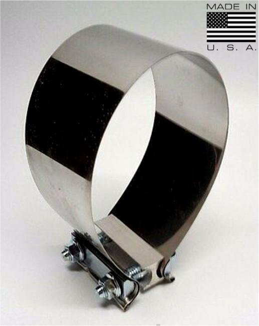 MVP 3" Stainless Steel Butt Joint Style Exhaust Clamp - JB30ST