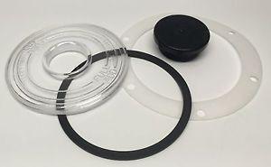 MVP 3-1/2" Diameter Window Kit for Standard 6 Hole Aluminum Truck Trailer Hubcap