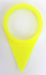 MVP Loose Wheel Nut Check Indicator 10Pc Fluorescent Yellow for 32mm(1-1/4")Lugs