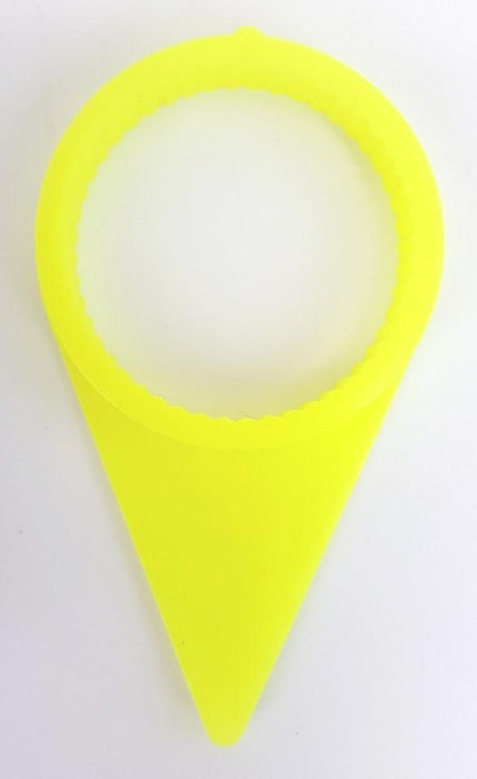 MVP Loose Wheel Lug Check Indicator 100Pc Fluoresc Yellow: 38mm 1-1/2" Budd Nuts