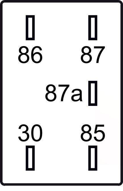 GEBE 993651 Ultra Micro Relay 5 2.8mm Terminal SPDT 12V 30/20A - Made in Germany