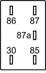GEBE 993841 Ultra Micro Relay 5 2.8mm Terminal SPDT 24V 20/10A - Made in Germany