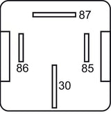 GEBE 990111 Heavy Duty Relay 12V 70 Amps 4 Terminal NO SPST Made in Germany