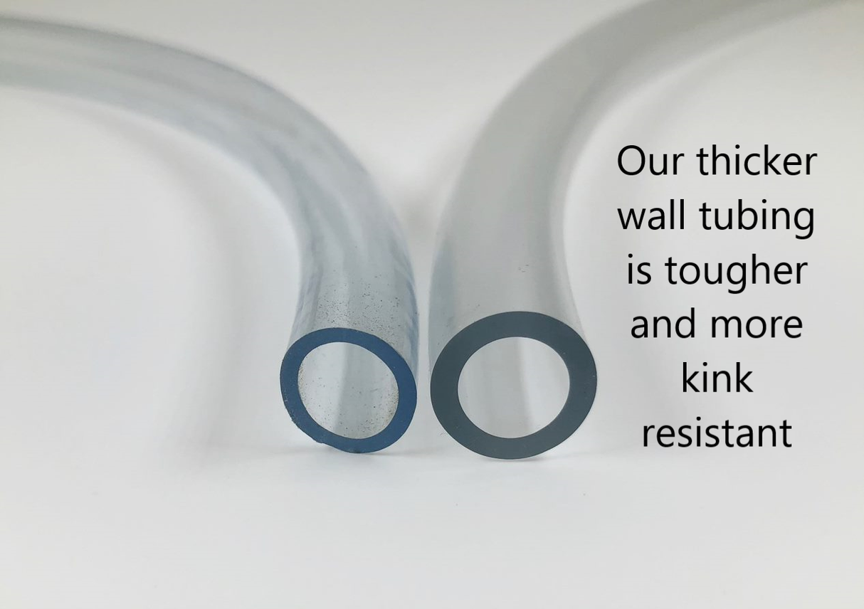 H001 Nipple DC001 Plug and 3/8" ID Tubing Kit for Automotive EZ Oil Drain Valves