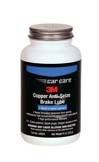 3M 08945 Copper Anti Seize Brake Lube 9 oz - One Bottle