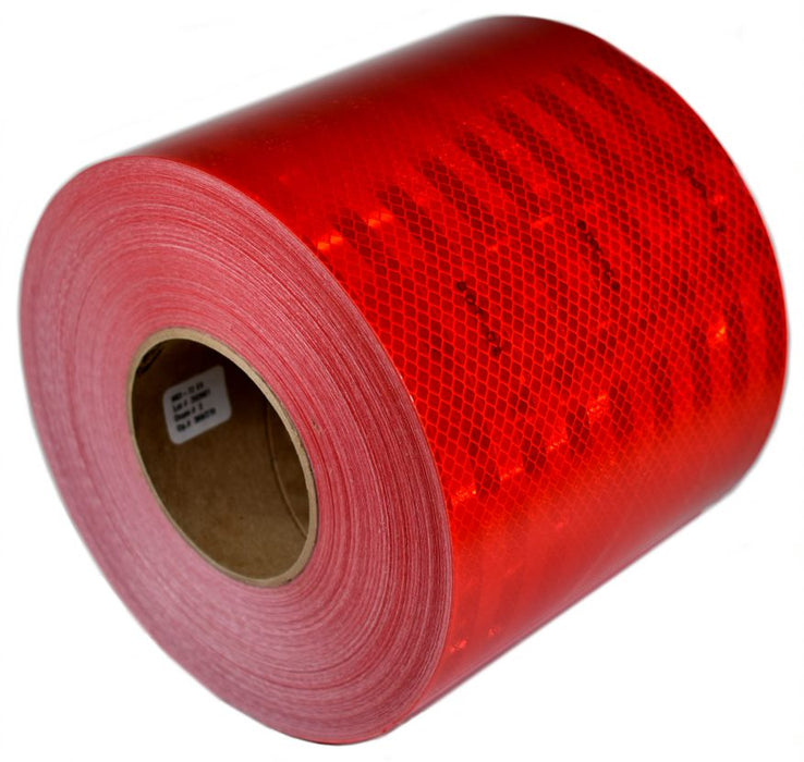3M 81750 983-72 Solid Red 6" x 150' Conspicuity Retro Reflective Tape DOT C-2