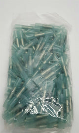 MVP 25 Blue Heat Shrink Butt Splice Primary Wire Connector Terminals - 14-16 AWG