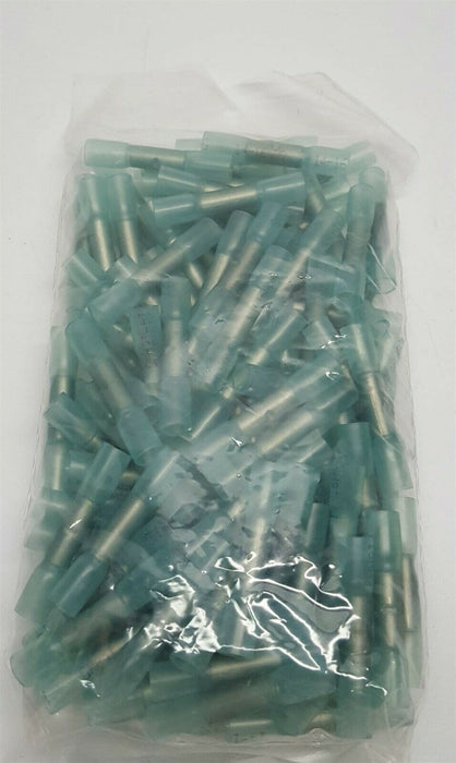 MVP 25 Blue Heat Shrink Butt Splice Primary Wire Connector Terminals - 14-16 AWG