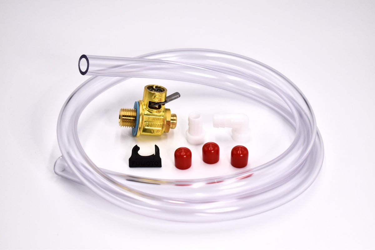 Fumoto F133S Oil Drain Valve with Heavy Duty 3' Hose Kit for Fumoto S