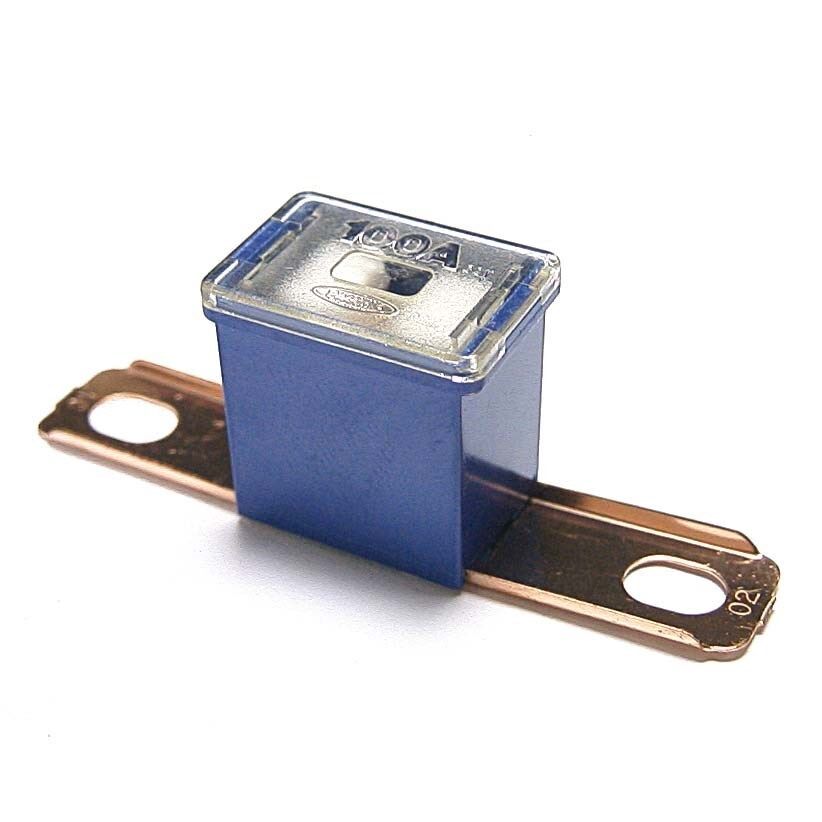 Flosser 6070100 13/16" Bent Male PAL Type 100 Amp Fuse - Made in South Korea (5)