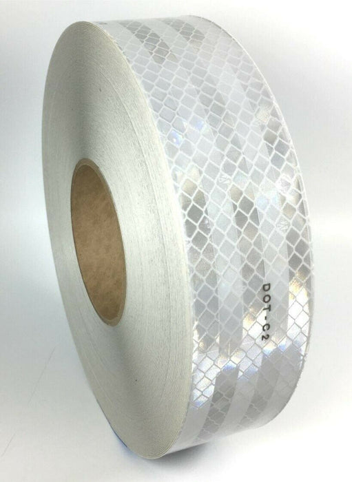 3M 2" x 150' Conspicuity Reflective White Tape Truck Trailer 22499 913-10