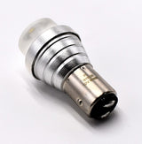 Flosser 915220 Super White BA15D 12-24V 21/5W LED Mini Bulb 1157 Equivalent