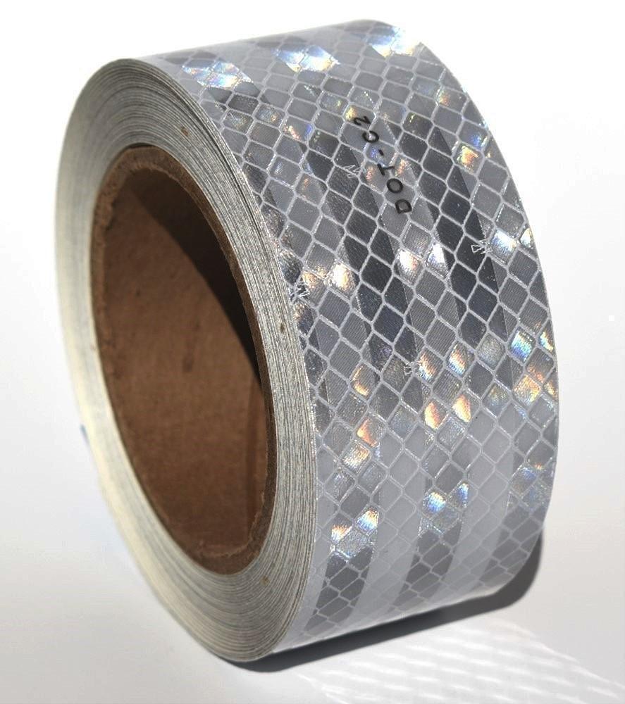 3M 2" x 30' Conspicuity Reflective White Tape Truck Trailer 22499-30 913-10 USA