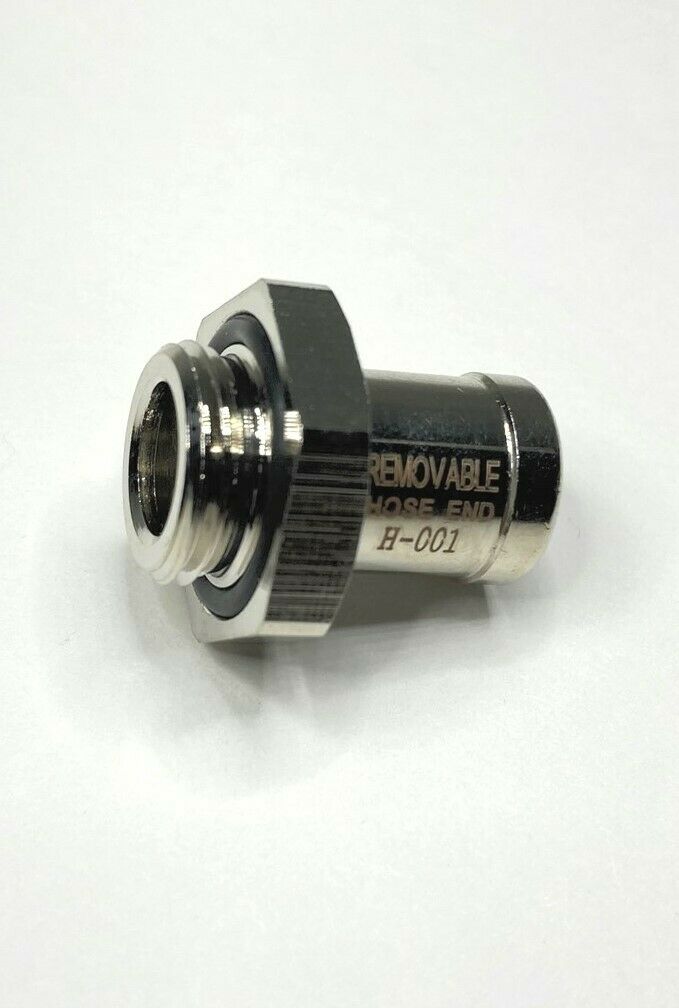 EZ Oil Threaded Nipple H001 for Automotive Oil Drain Valves 3/8" OD