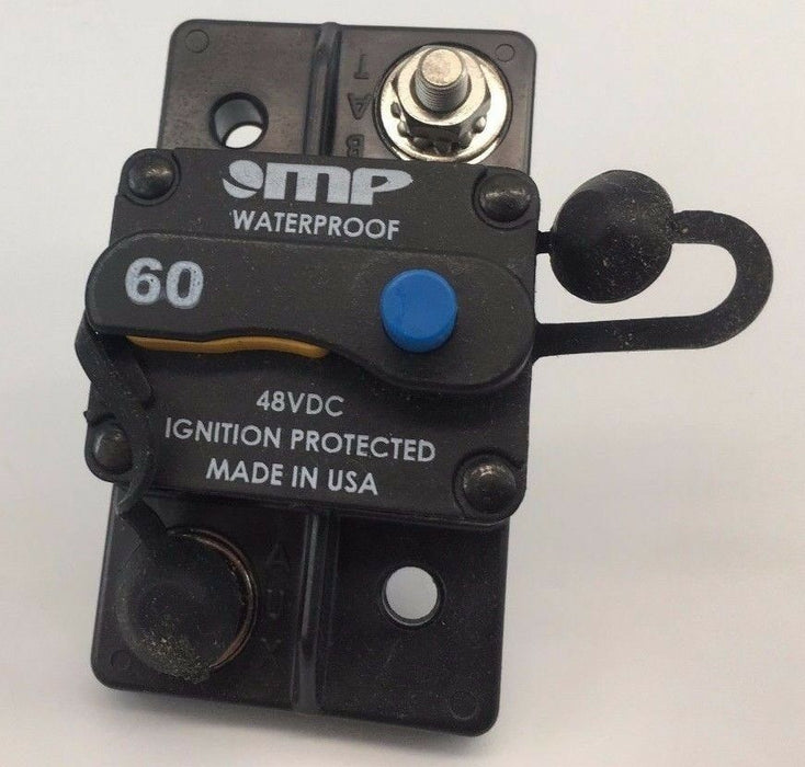 Mechanical Products - 60 Amp Surface Mount Circuit Breaker Type 3 Manual Reset DC - Series 17